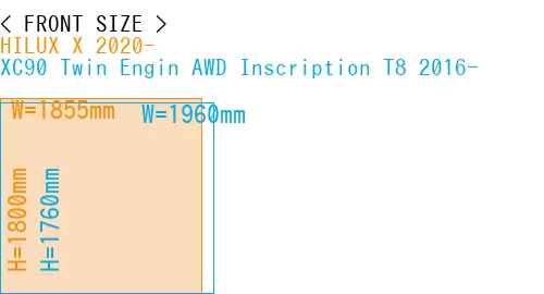 #HILUX X 2020- + XC90 Twin Engin AWD Inscription T8 2016-